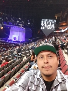 Byron attended Kiss: End of the Road World Tour on Feb 13th 2019 via VetTix 