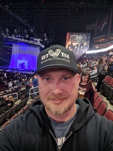 Dean attended Kiss: End of the Road World Tour on Feb 13th 2019 via VetTix 