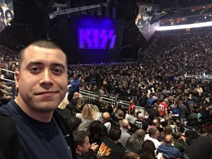Vincent attended Kiss: End of the Road World Tour on Feb 13th 2019 via VetTix 