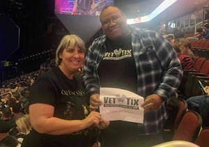 Cliff attended Kiss: End of the Road World Tour on Feb 13th 2019 via VetTix 