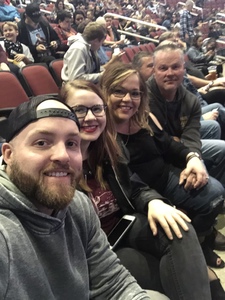 Johnny attended Kiss: End of the Road World Tour on Feb 13th 2019 via VetTix 