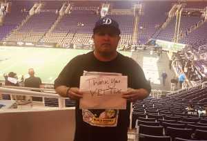 Armando attended Arizona Rattlers vs. Cedar Rapids River Kings - IFL on Mar 3rd 2019 via VetTix 