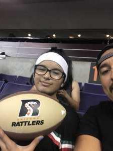 Jacob attended Arizona Rattlers vs. Cedar Rapids River Kings - IFL on Mar 3rd 2019 via VetTix 