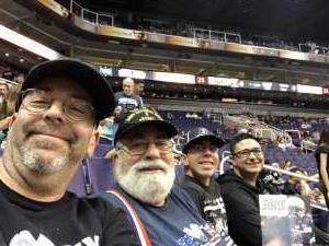 Gregory attended Arizona Rattlers vs. Cedar Rapids River Kings - IFL on Mar 3rd 2019 via VetTix 