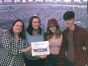 Jean attended Eric Church: Double Down Tour - Country on Apr 12th 2019 via VetTix 