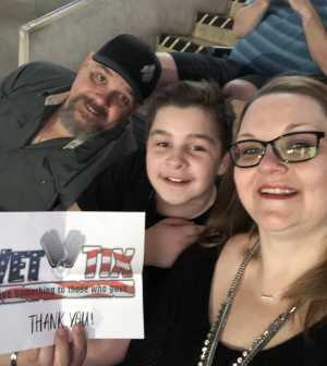 Khristopher attended Eric Church: Double Down Tour - Country on Apr 12th 2019 via VetTix 