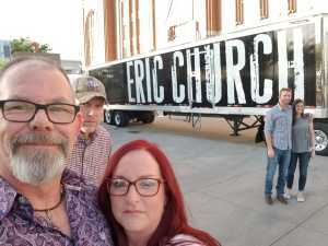 Tim attended Eric Church: Double Down Tour - Country on Apr 12th 2019 via VetTix 