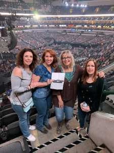 Mrs. Humphries attended Eric Church: Double Down Tour - Country on Apr 12th 2019 via VetTix 