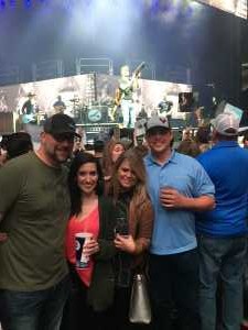 Carter attended Eric Church: Double Down Tour - Country on Apr 12th 2019 via VetTix 
