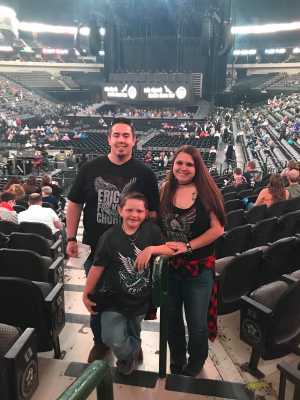 Kristopher attended Eric Church: Double Down Tour - Country on Apr 12th 2019 via VetTix 