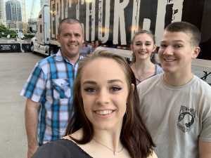 Jackie  attended Eric Church: Double Down Tour - Country on Apr 12th 2019 via VetTix 
