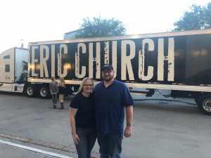 Samantha attended Eric Church: Double Down Tour - Country on Apr 12th 2019 via VetTix 