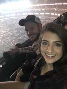Z attended Eric Church: Double Down Tour - Country on Apr 12th 2019 via VetTix 