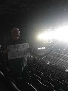 Dale attended Eric Church - Double Down Tour on May 17th 2019 via VetTix 
