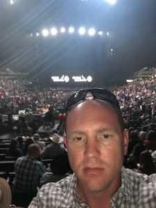 Darren attended Eric Church - Double Down Tour on May 17th 2019 via VetTix 