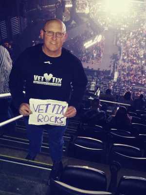 DEAN attended Eric Church - Double Down Tour on May 17th 2019 via VetTix 