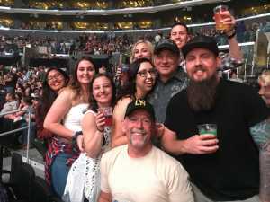 Keith attended Eric Church - Double Down Tour on May 17th 2019 via VetTix 
