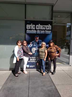 Evelyn attended Eric Church - Double Down Tour on May 17th 2019 via VetTix 