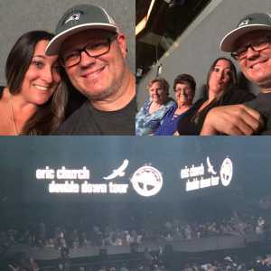William attended Eric Church - Double Down Tour on May 17th 2019 via VetTix 