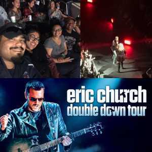 Abel attended Eric Church Double Down Tour on May 18th 2019 via VetTix 