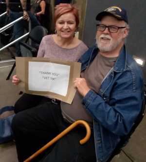 Marvin attended Eric Church Double Down Tour on May 18th 2019 via VetTix 