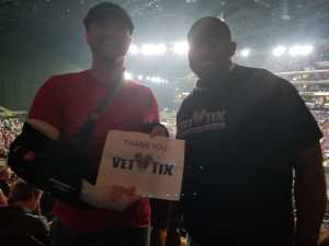 Dustin attended Eric Church Double Down Tour on May 18th 2019 via VetTix 