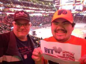 Jason attended New Jersey Devils vs. Philadelphia Flyers - NHL on Mar 1st 2019 via VetTix 
