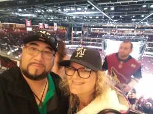 Mel Lo attended Arizona Coyotes vs. Los Angeles Kings - NHL on Apr 2nd 2019 via VetTix 