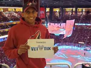 Guillermo attended Arizona Coyotes vs. Los Angeles Kings - NHL on Apr 2nd 2019 via VetTix 