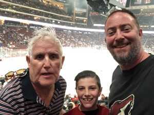 Steve attended Arizona Coyotes vs. Los Angeles Kings - NHL on Apr 2nd 2019 via VetTix 
