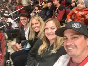 Gregory attended Arizona Coyotes vs. Los Angeles Kings - NHL on Apr 2nd 2019 via VetTix 