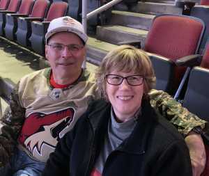 Mark attended Arizona Coyotes vs. Los Angeles Kings - NHL on Apr 2nd 2019 via VetTix 