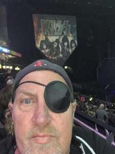 Richard attended Kiss End of the Road World Tour on Feb 27th 2019 via VetTix 