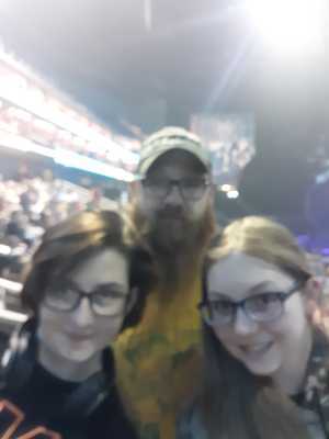 Edward attended Kiss End of the Road World Tour on Feb 27th 2019 via VetTix 