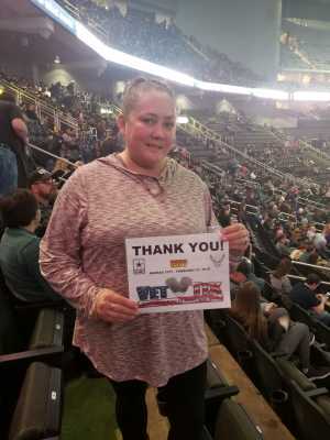 Donita attended Kiss End of the Road World Tour on Feb 27th 2019 via VetTix 