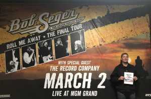 Bob Seger & the Silver Bullet Band - Grand Garden Arena (las Vegas, Nv)