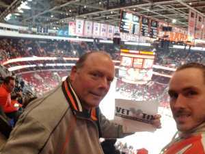 William attended Philadelphia Flyers vs. Washington Capitals - NHL on Mar 6th 2019 via VetTix 