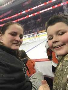 James attended Philadelphia Flyers vs. Washington Capitals - NHL on Mar 6th 2019 via VetTix 