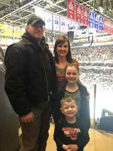 Heather attended Philadelphia Flyers vs. Washington Capitals - NHL on Mar 6th 2019 via VetTix 