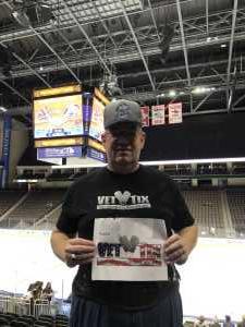 Kent attended Jacksonville Icemen vs. Atlanta Gladiators - ECHL on Mar 29th 2019 via VetTix 