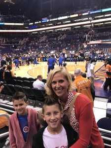Lauren attended Phoenix Suns vs. Detroit Pistons - NBA on Mar 21st 2019 via VetTix 