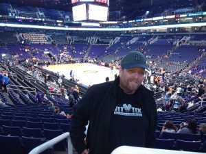 James attended Phoenix Suns vs. Detroit Pistons - NBA on Mar 21st 2019 via VetTix 