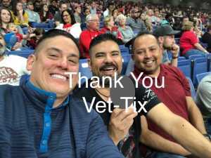 Juan Ortiz attended San Antonio Commanders vs. Arizona Hotshots - AAF on Mar 31st 2019 via VetTix 