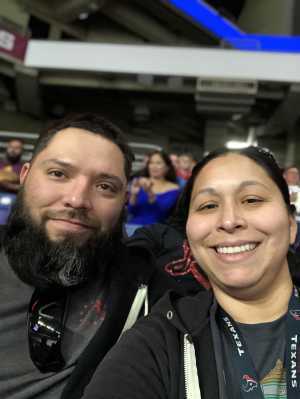 Monica attended San Antonio Commanders vs. Arizona Hotshots - AAF on Mar 31st 2019 via VetTix 