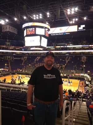 James attended Phoenix Suns vs. Washington Wizards - NBA on Mar 27th 2019 via VetTix 