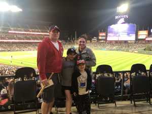 Elizabet attended Colorado Rockies vs. Atlanta Braves - MLB on Apr 8th 2019 via VetTix 