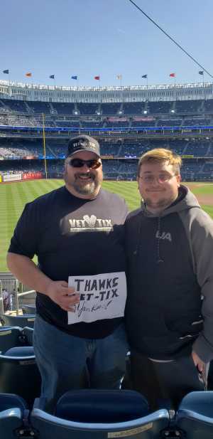 Joshua attended New York Yankees vs. Detroit Tigers - MLB on Apr 3rd 2019 via VetTix 