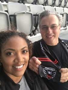 Lawrence attended DC United vs. Montreal Impact - MLS on Apr 9th 2019 via VetTix 