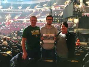 Brian attended Eric Church: Double Down Tour Friday Only on Apr 19th 2019 via VetTix 