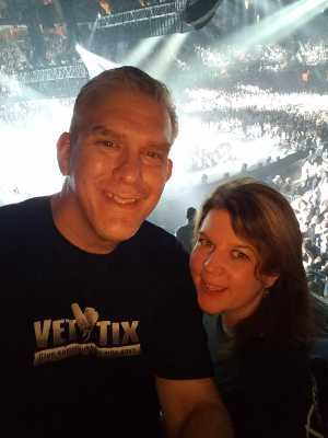 Bryan attended Eric Church: Double Down Tour Friday Only on Apr 19th 2019 via VetTix 